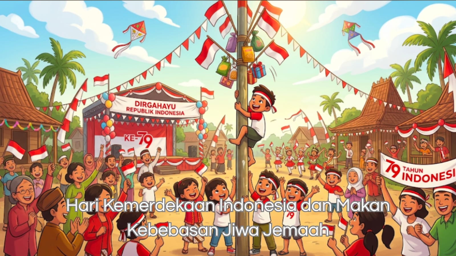 suasana hari kemerdekaan indonesia
